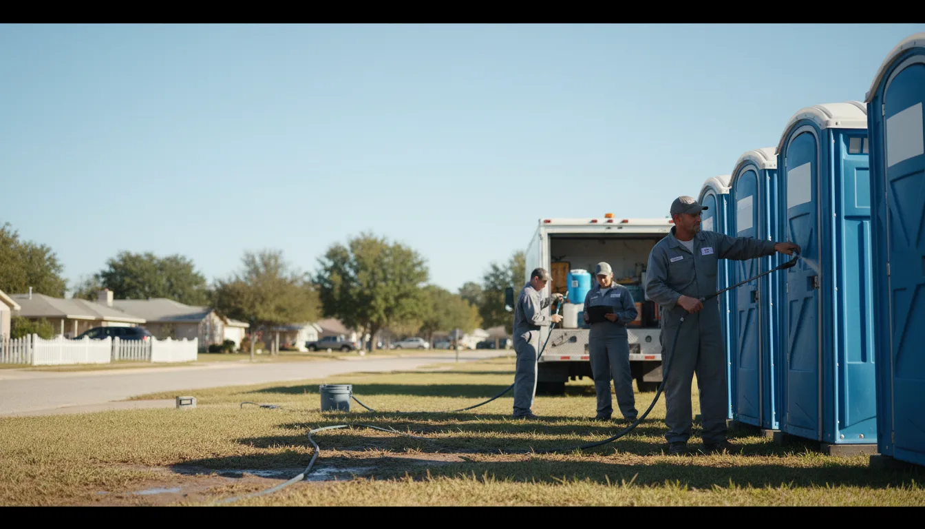Long-Term Portable Toilet Rental in Summerfield, LA near me